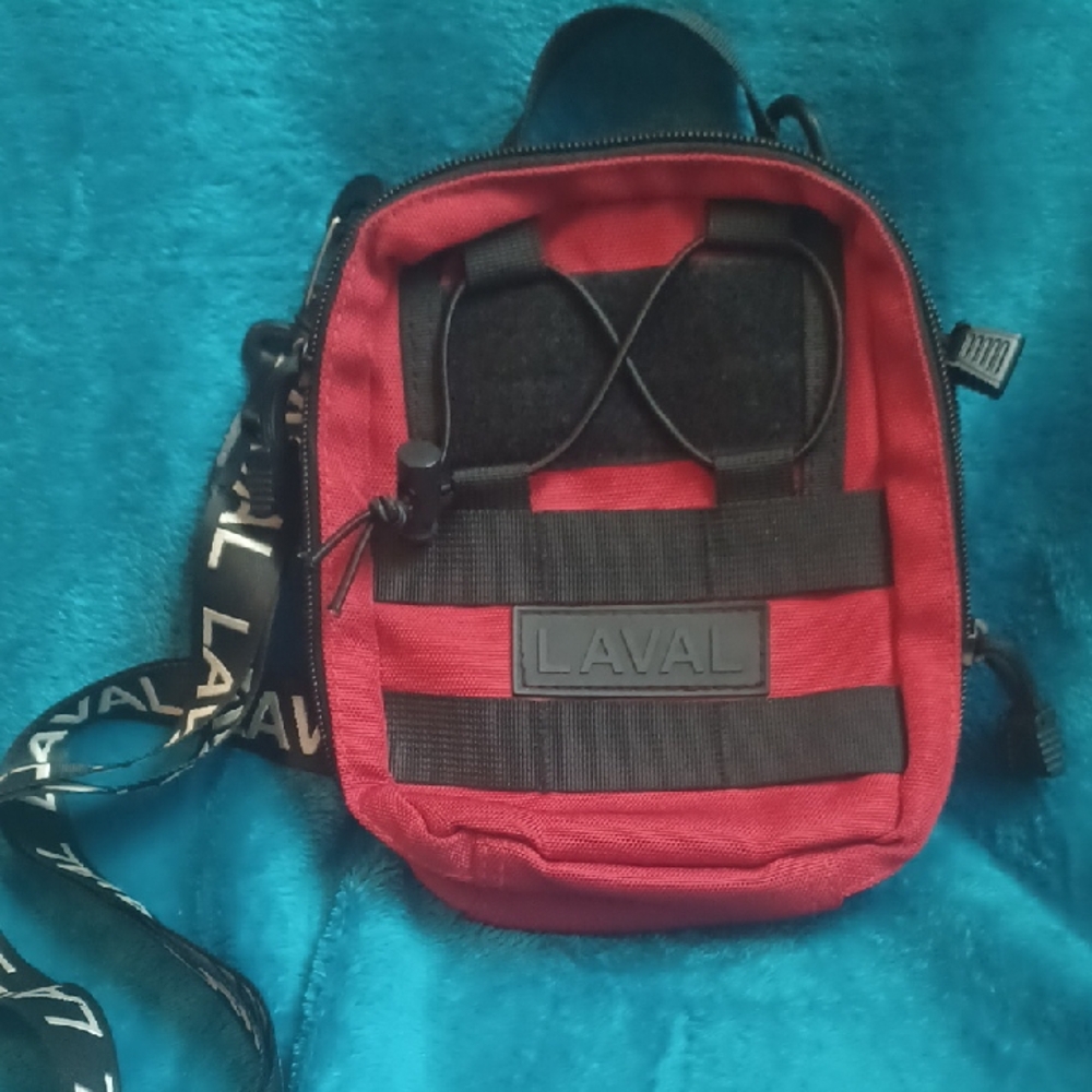 Red Crossbody Bag for Men